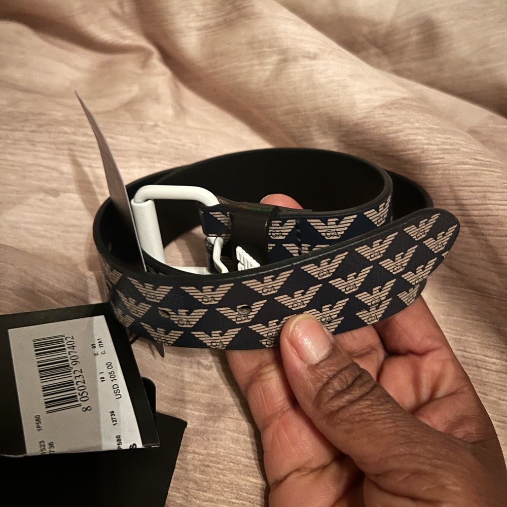 Armani kids belt